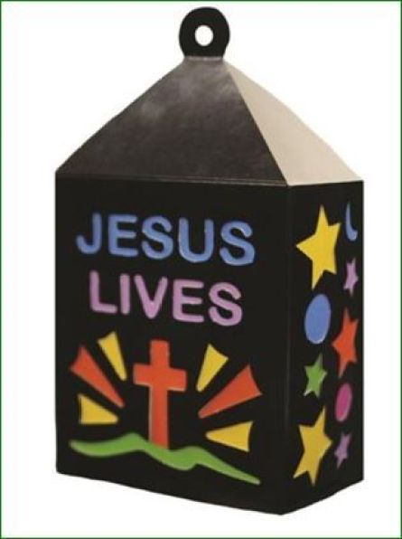 Jesus Lives Lantern